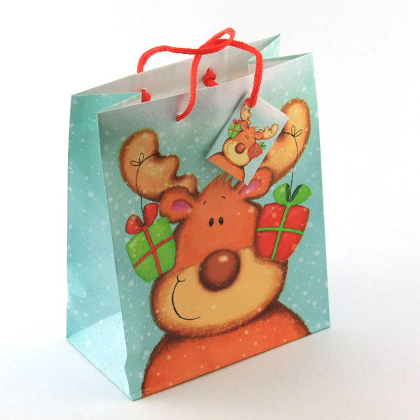 Medium Reindeer Gift Bag