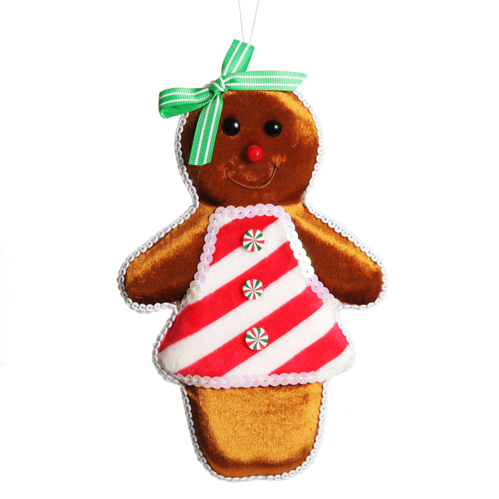Gingerbread Girl Christmas Tree Decoration