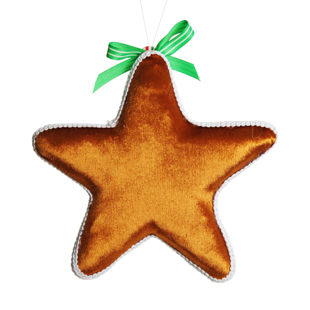 Gingerbread Star Christmas Decoration