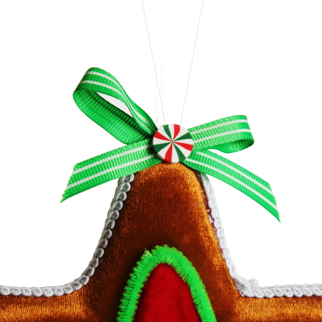 Gingerbread Star Christmas Decoration