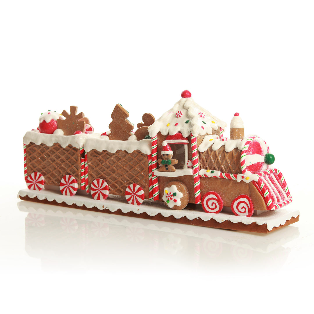 Gingerbread Train Christmas Ornament