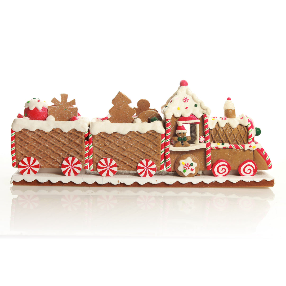 Gingerbread Train Christmas Ornament