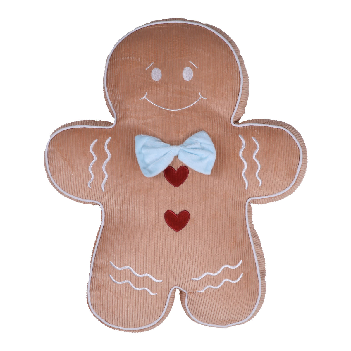 Retro Plush Gingerbreadman Cushion