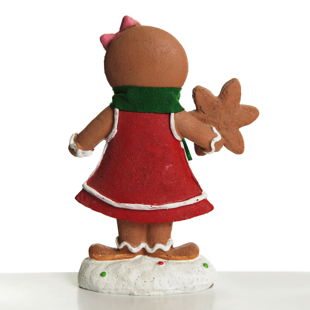 Girl Gingerbread Christmas Stocking Hanger