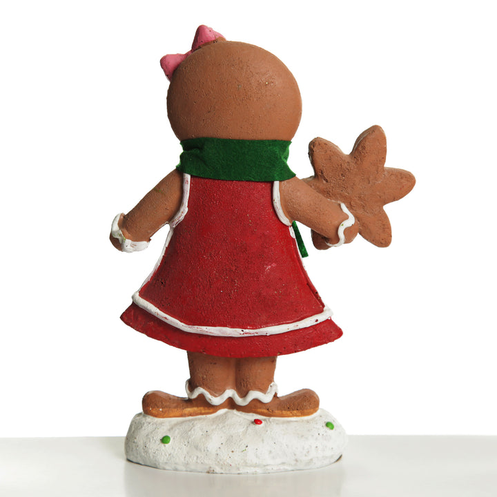 Girl Gingerbread Christmas Stocking Hanger