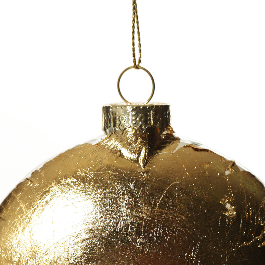 Kangaroo with Santa Hat Glass Disc