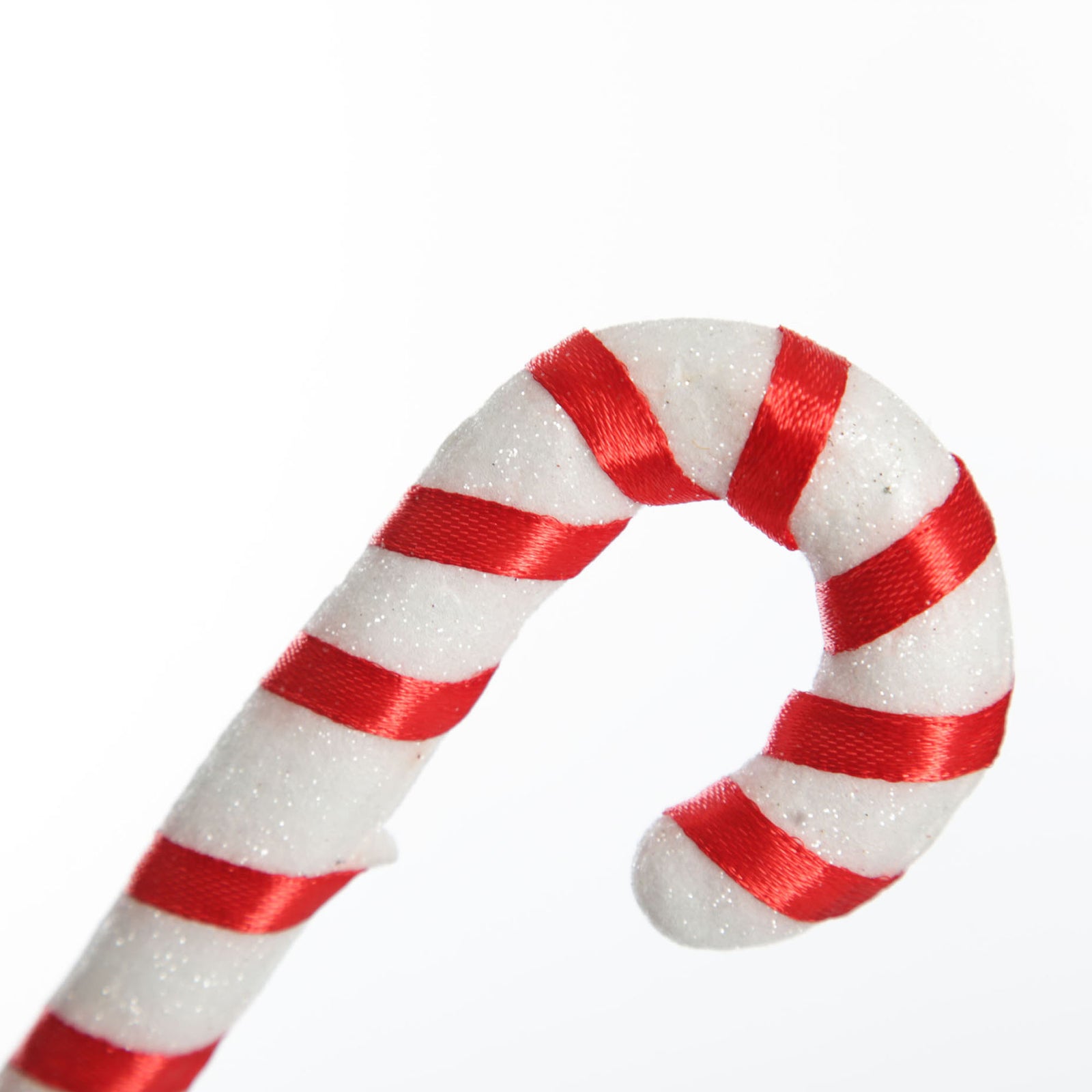 Red and White Candy Cane Pick - Pack of 3