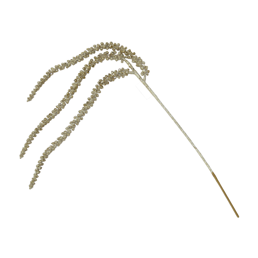 Gold Beaded Weeping Spray - 94cm(L)
