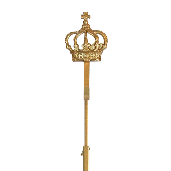 Gold Crown Christmas Wreath Stand
