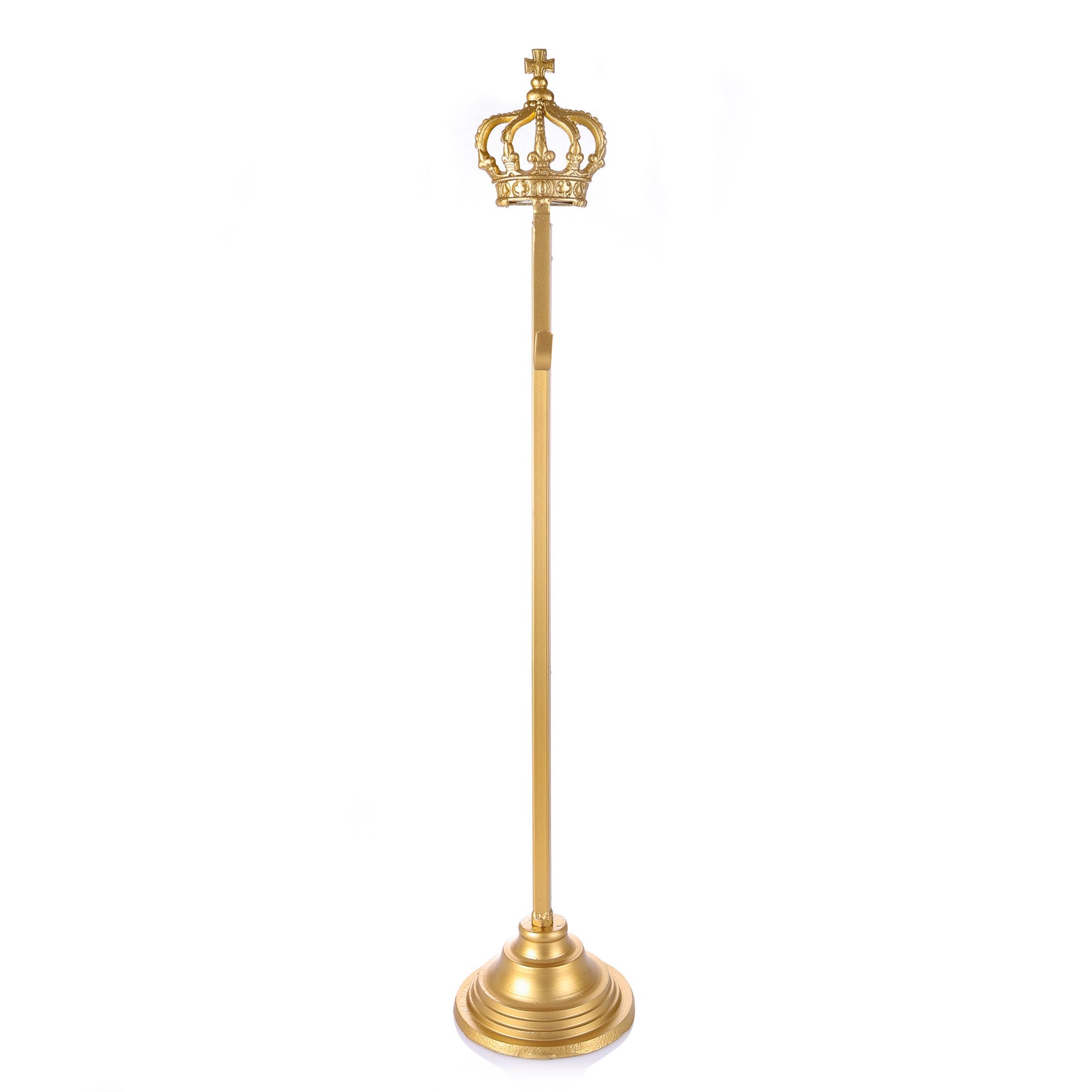 Gold Crown Christmas Wreath Stand