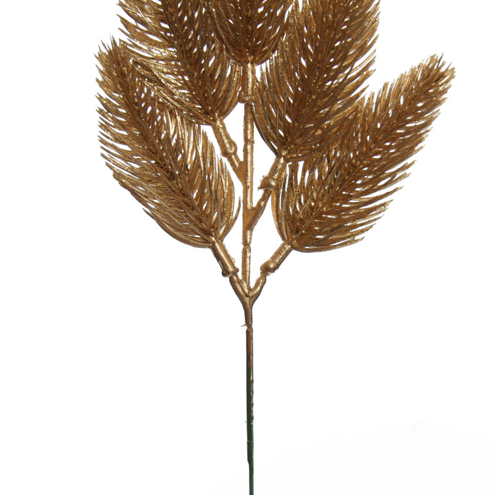 Gold Glitter Pine Bud Pick - Set of 2