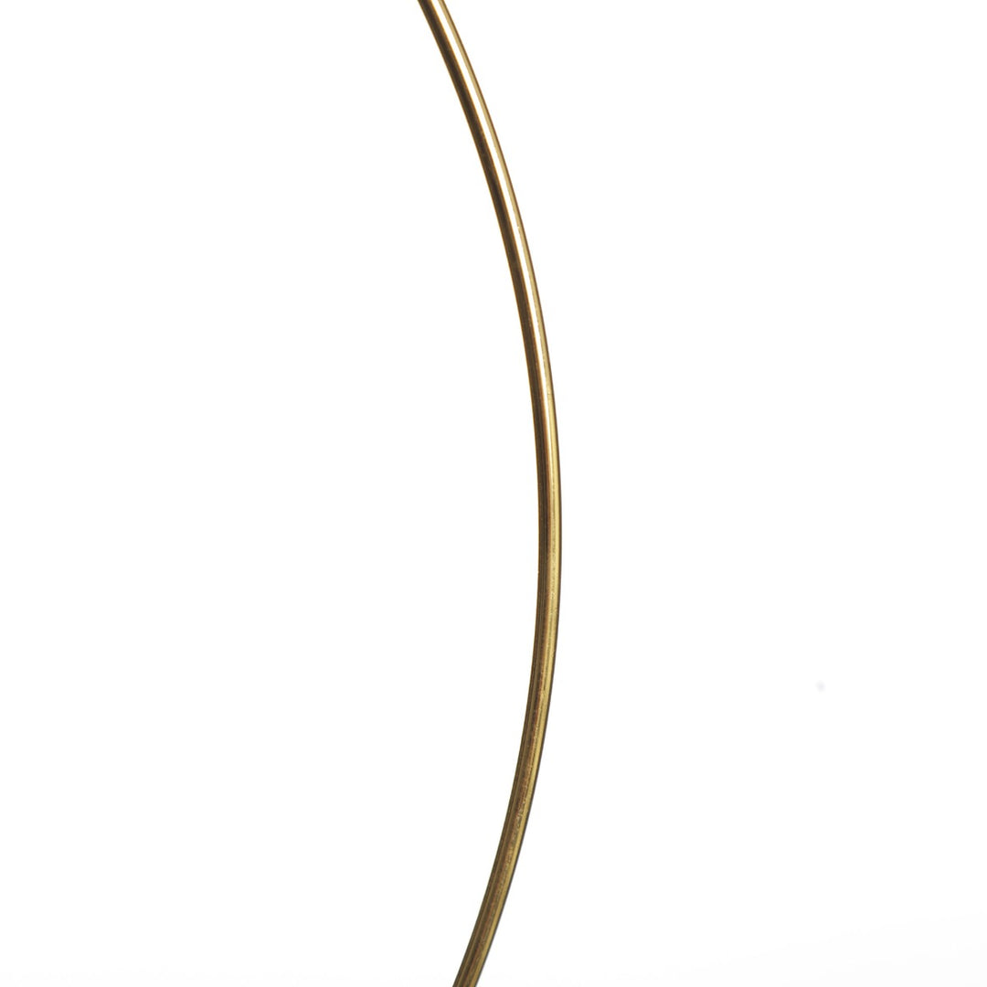 Gold Metal Hoop Wreath Base