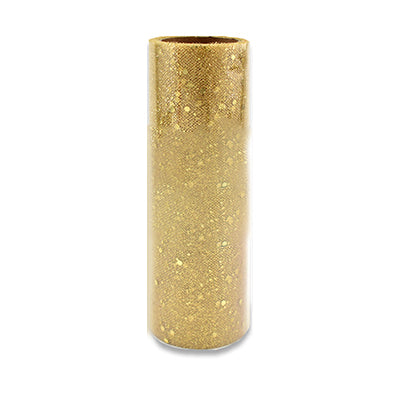 Gold Sparkle Tulle 15cmx57m