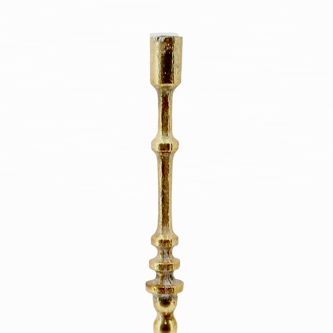 Gold Taper Candle Holder 59cm(h)