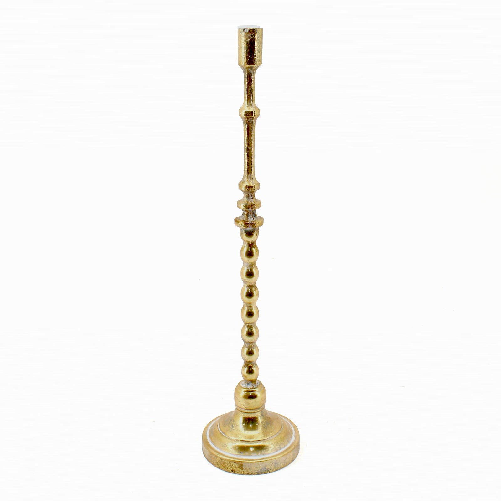 Gold Taper Candle Holder 59cm(h)