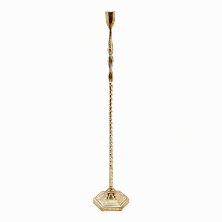 Gold Taper Candle Holder 70cm(h)
