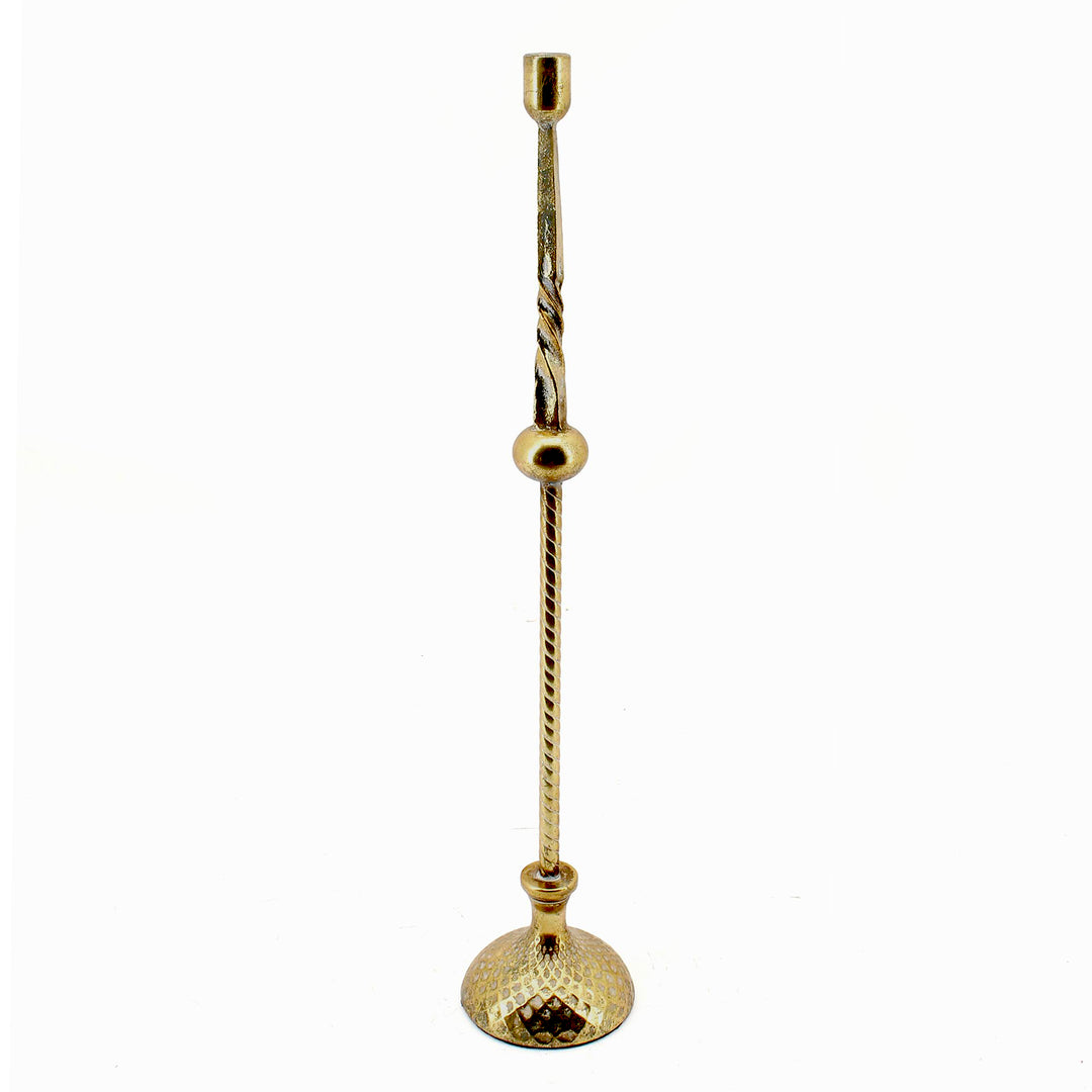 Gold Taper Candle Holder 73.5cm(h)