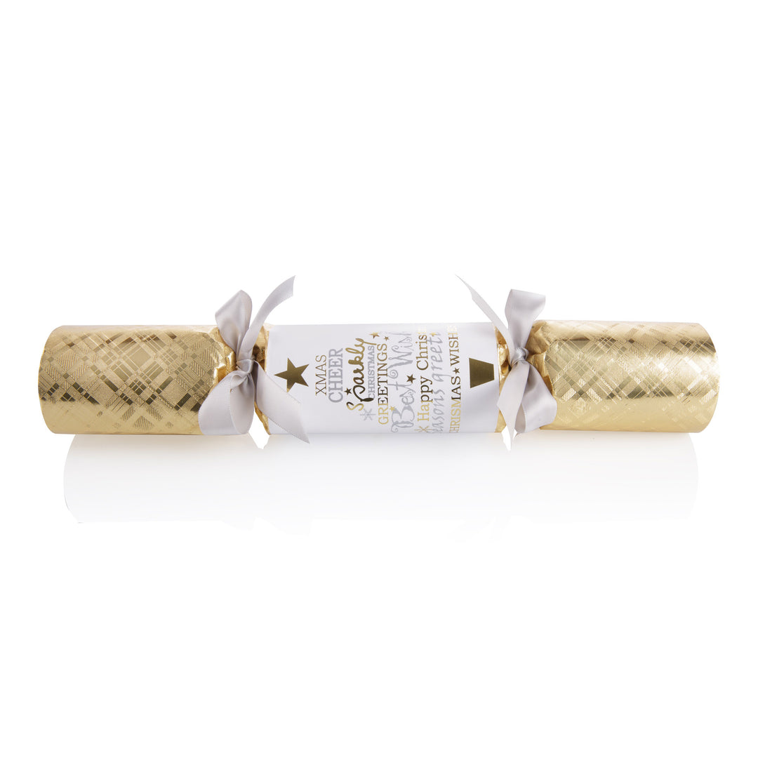 Gold and White Happy Christmas Bon Bons