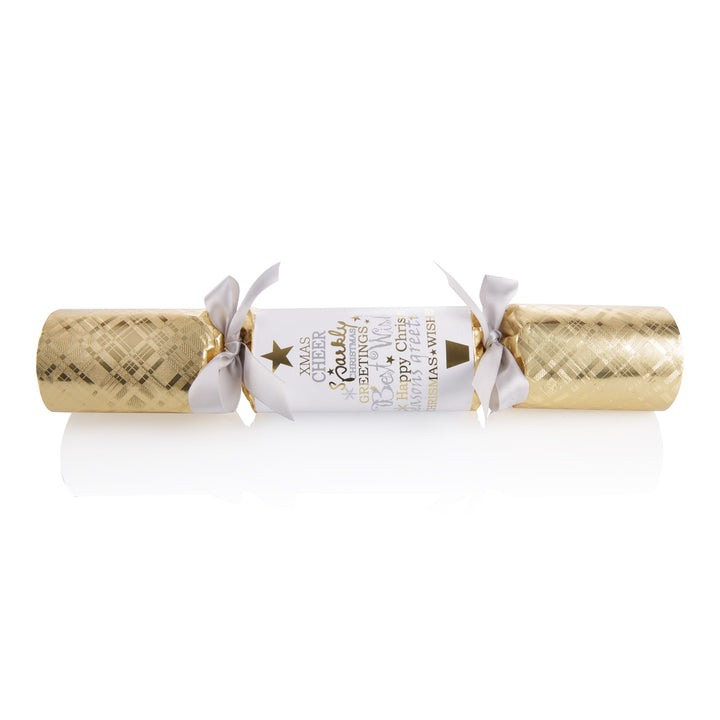 Gold and White Happy Christmas Bon Bons