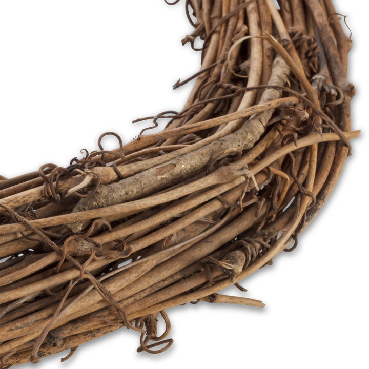 Grapevine and Twig DIY Heart Wreath Base - 40cm(Dia)