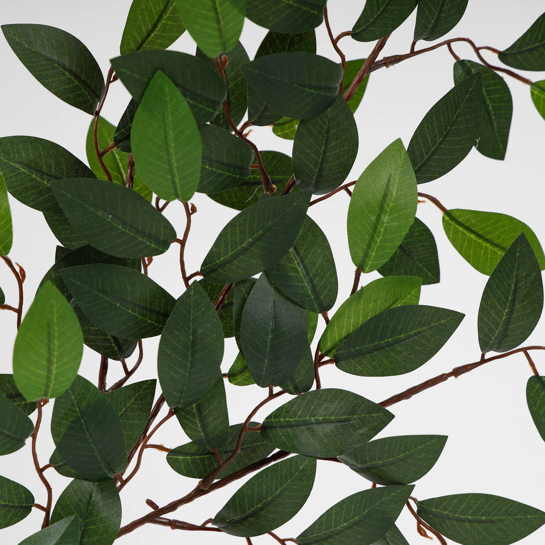 Green Camellia Leaf Spray