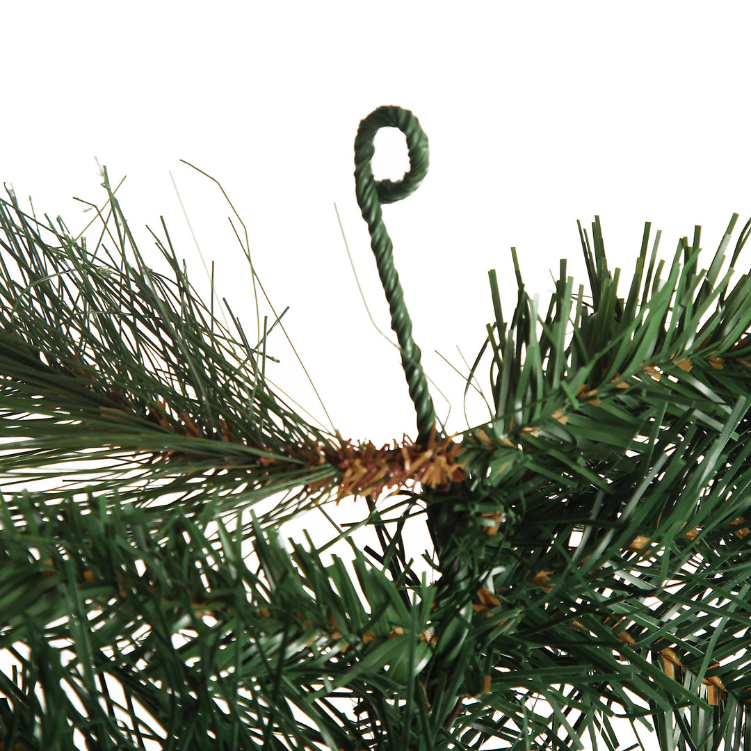 Green Dew Drop Pine Christmas Garland