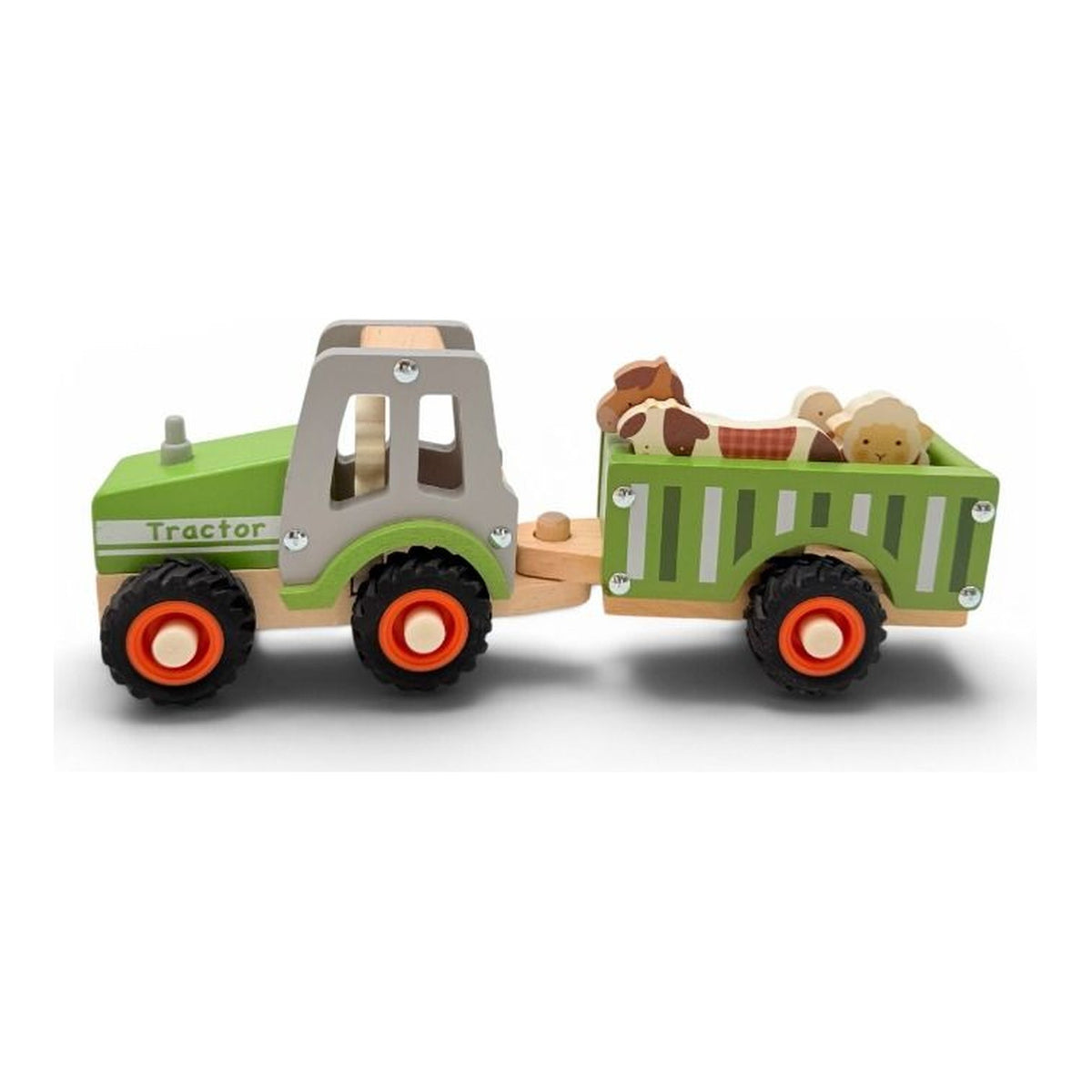 Green Farm Tractor