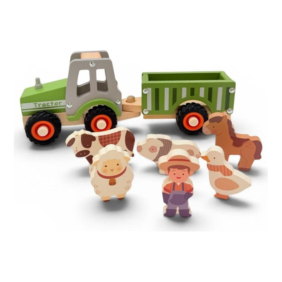 Green Farm Tractor
