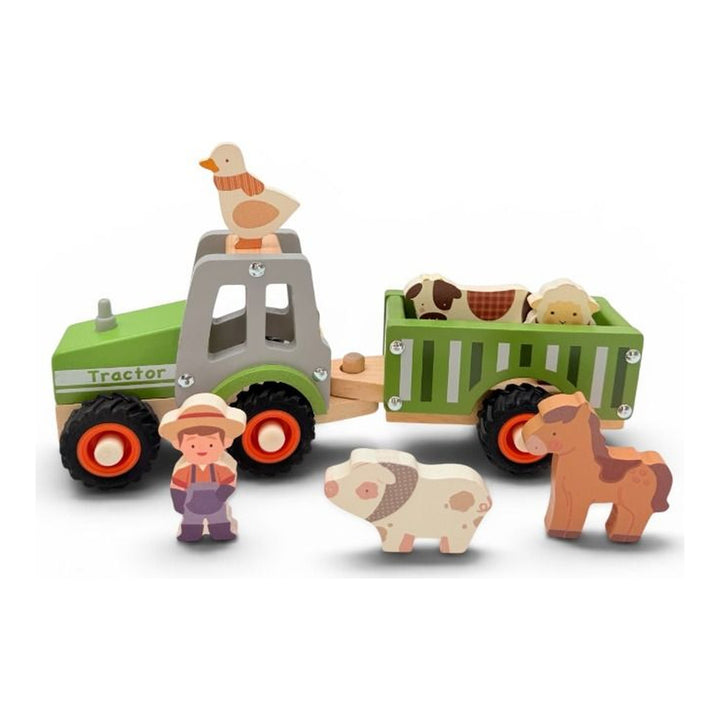 Green Farm Tractor