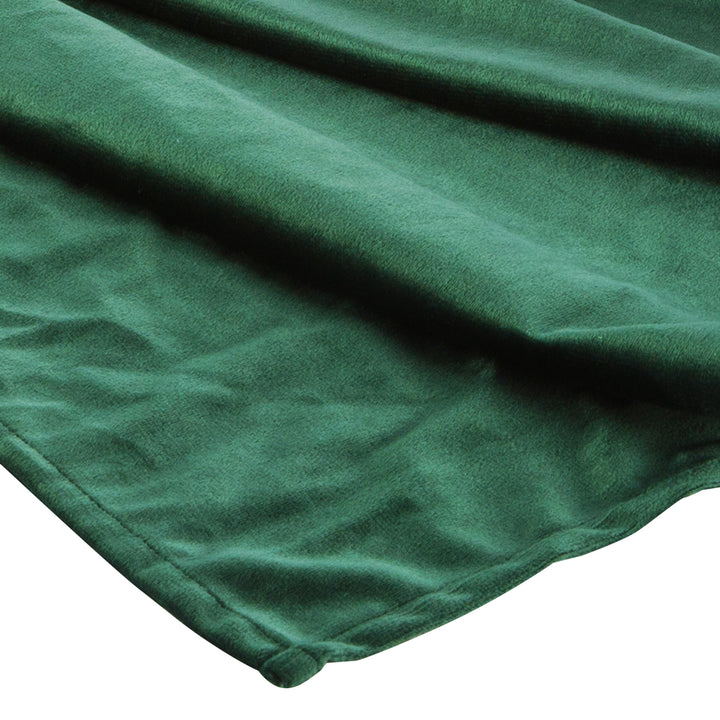 Green Velvet Long Table Runner - 4.5m