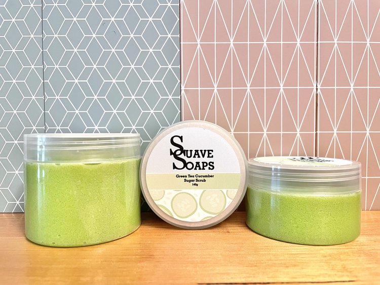 Sugar Scrub - Green Tea and Cucumber 140g