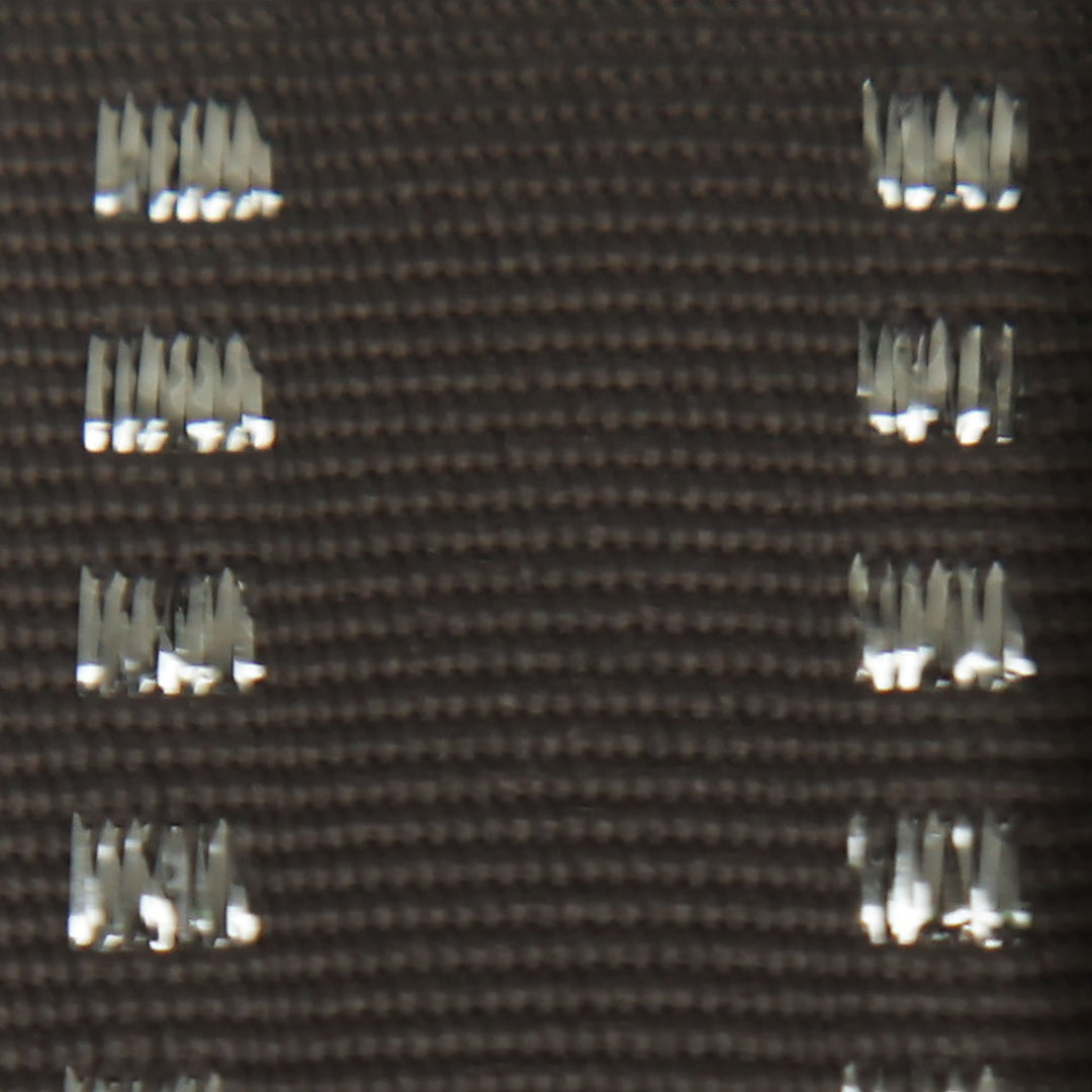 Grey &amp; Silver Grossgrain Square Edge Wired Ribbon - 2.2cm - Close up