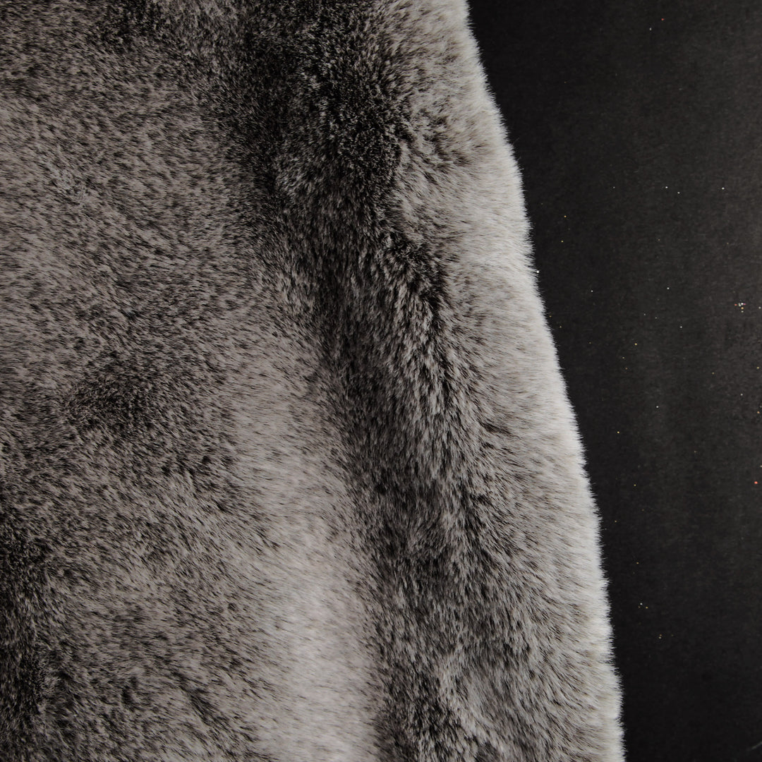 Grey Faux Fur Tree Skirt 