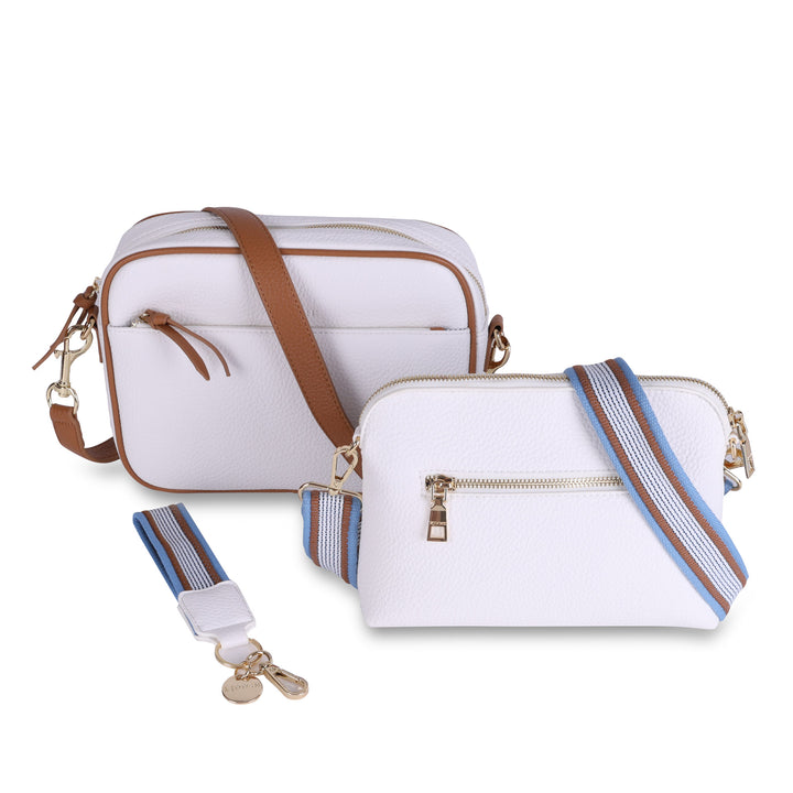 Odie Keyring Navy Sky White