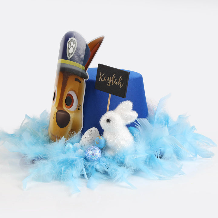 Handmade Blue Chase Easter Hat