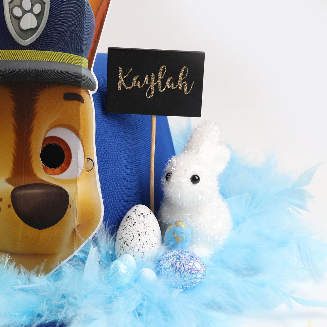 Handmade Blue Chase Easter Hat