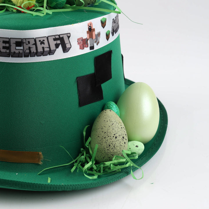 Handmade Minecraft Egg Easter Hat