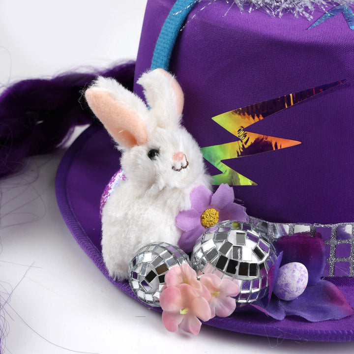 Handmade Purple Rumi Easter Hat 