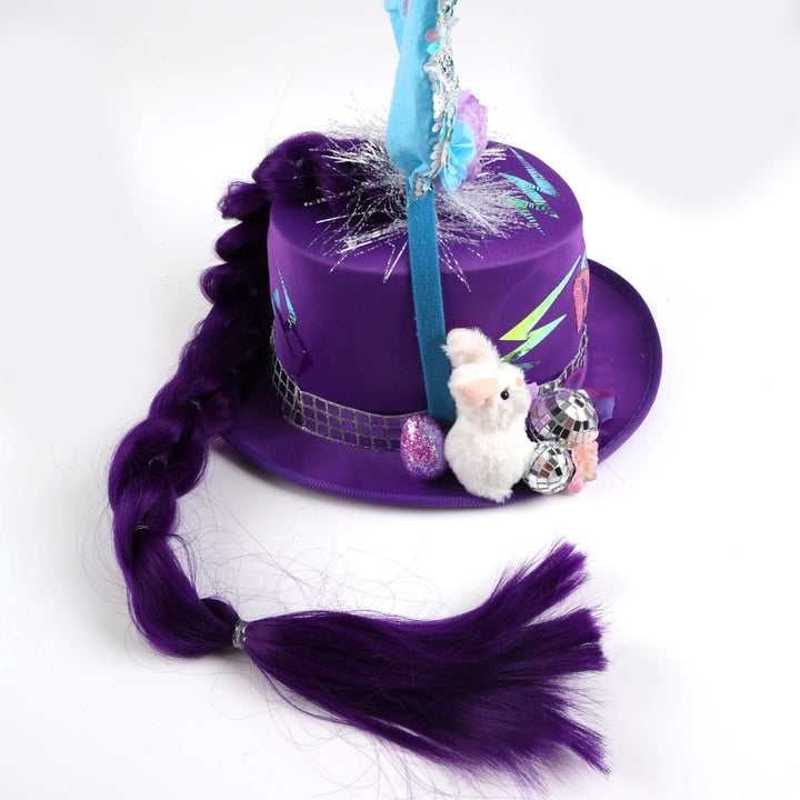 Handmade Purple Rumi Easter Hat 