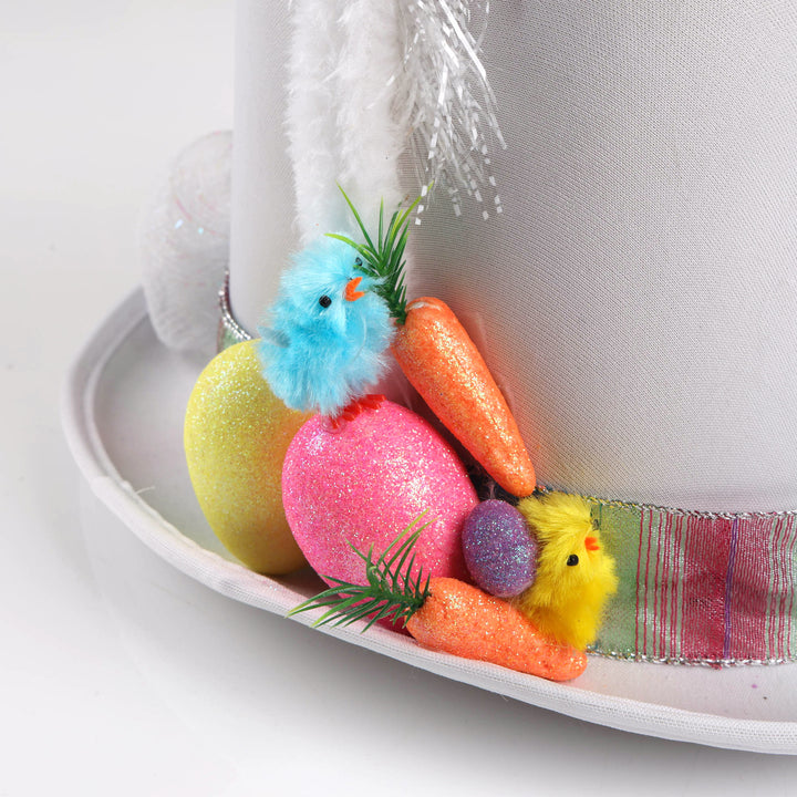 Handmade Rainbow Bunny Easter Hat