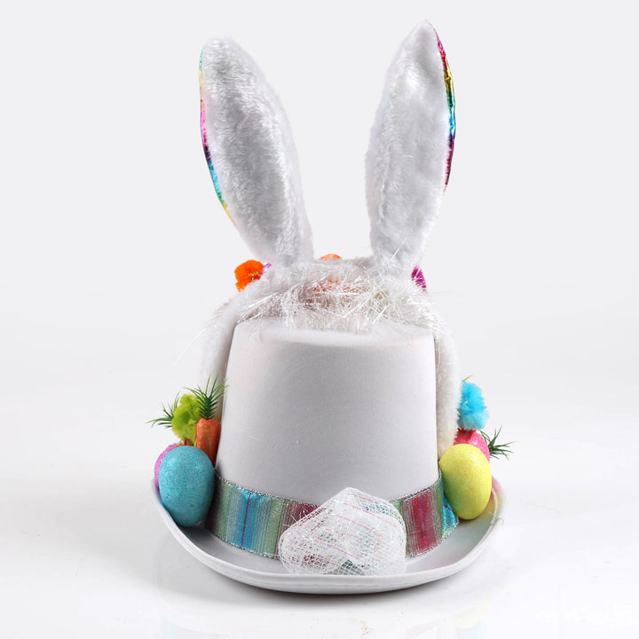 Handmade Rainbow Bunny Easter Hat
