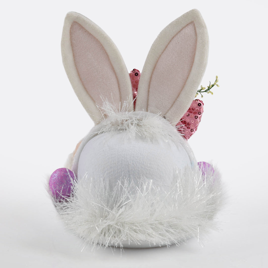 Handmade White Bunny Easter Hat