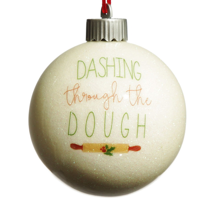 Happy Holiday Lightup Baubles - Set of 4