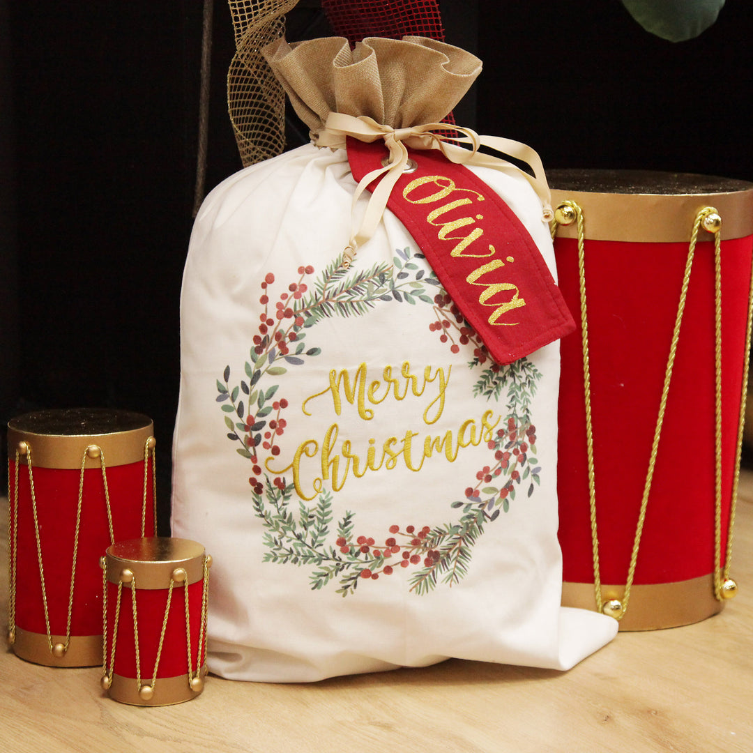 Christmas Drum Ornament