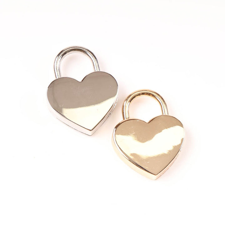 Silver Love Heart Wishing Well Lock and Key