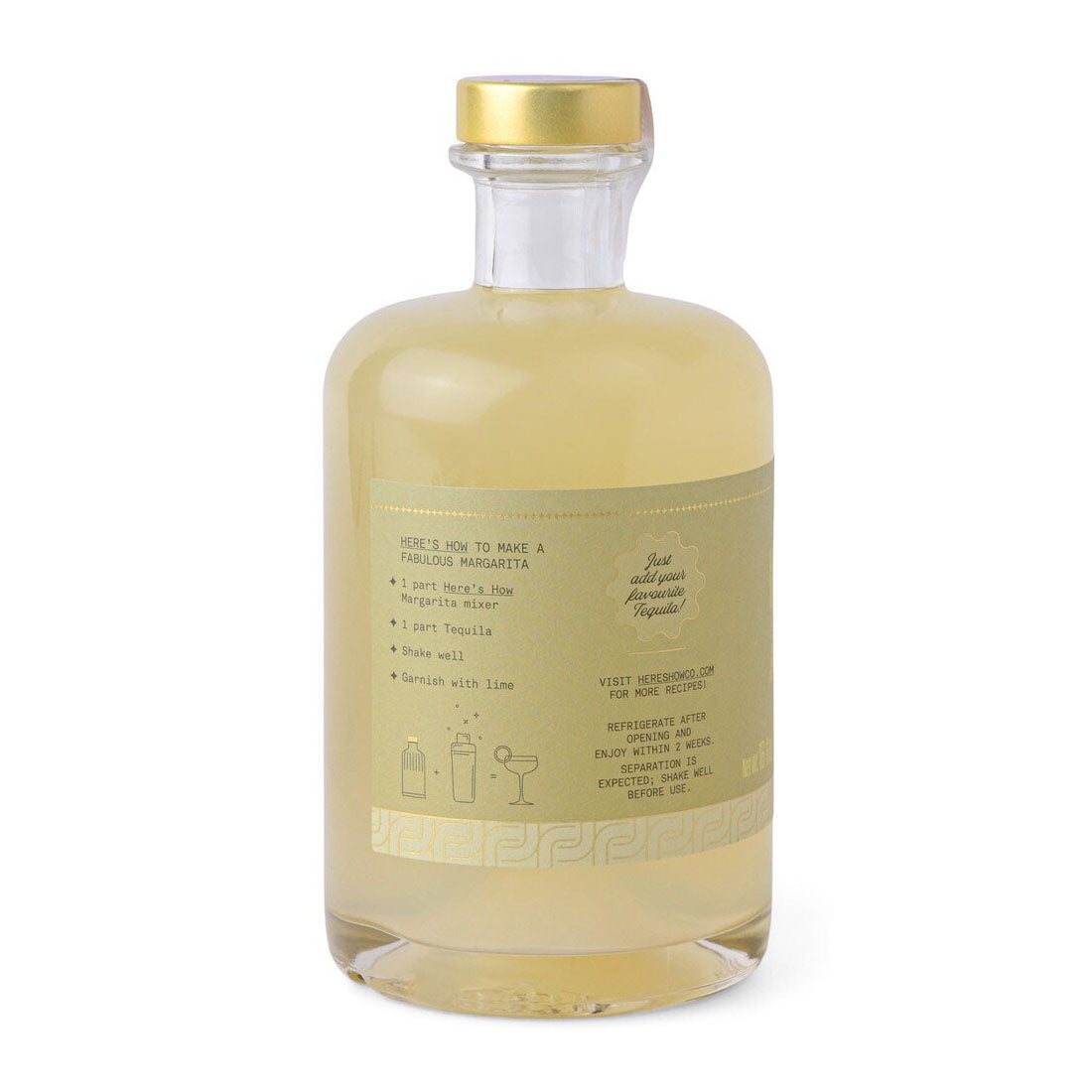 Here's How - Margarita Mixer - 473ml