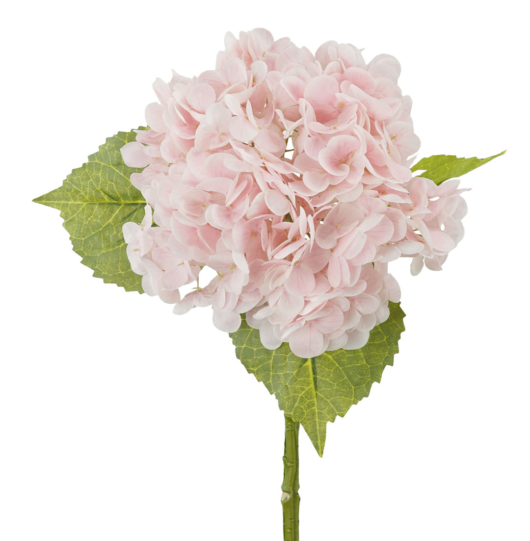 Real Touch Hydrangea Stem - Light Pink 51cm