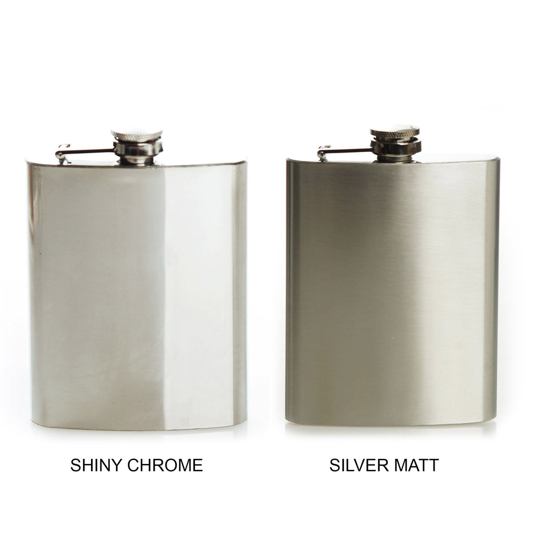 Personalised Catch of My Life Stainless Steel Hip Flask