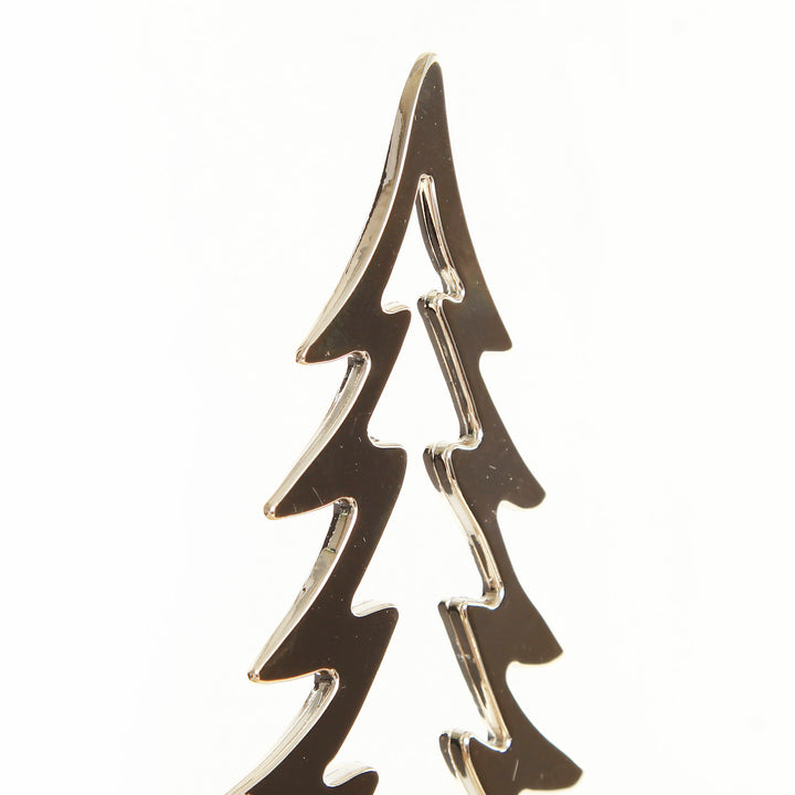Hollow Rose Gold Tree Christmas Stocking Hanger