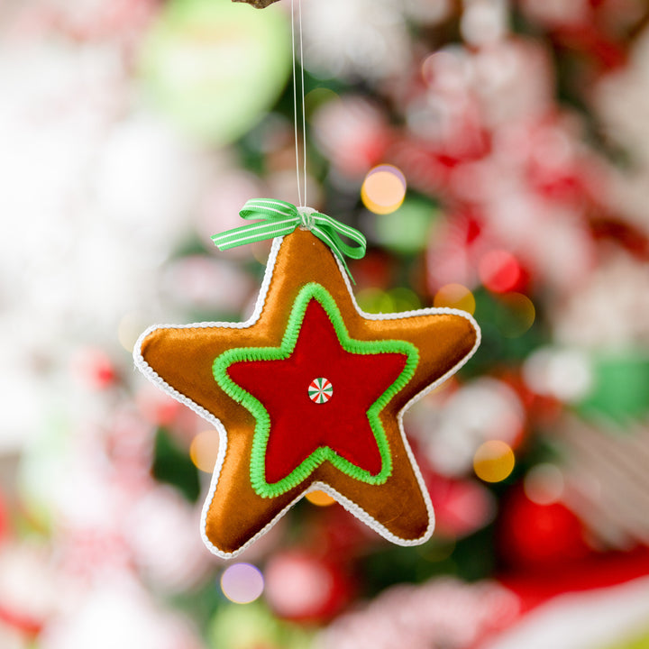 Gingerbread Star Christmas Decoration